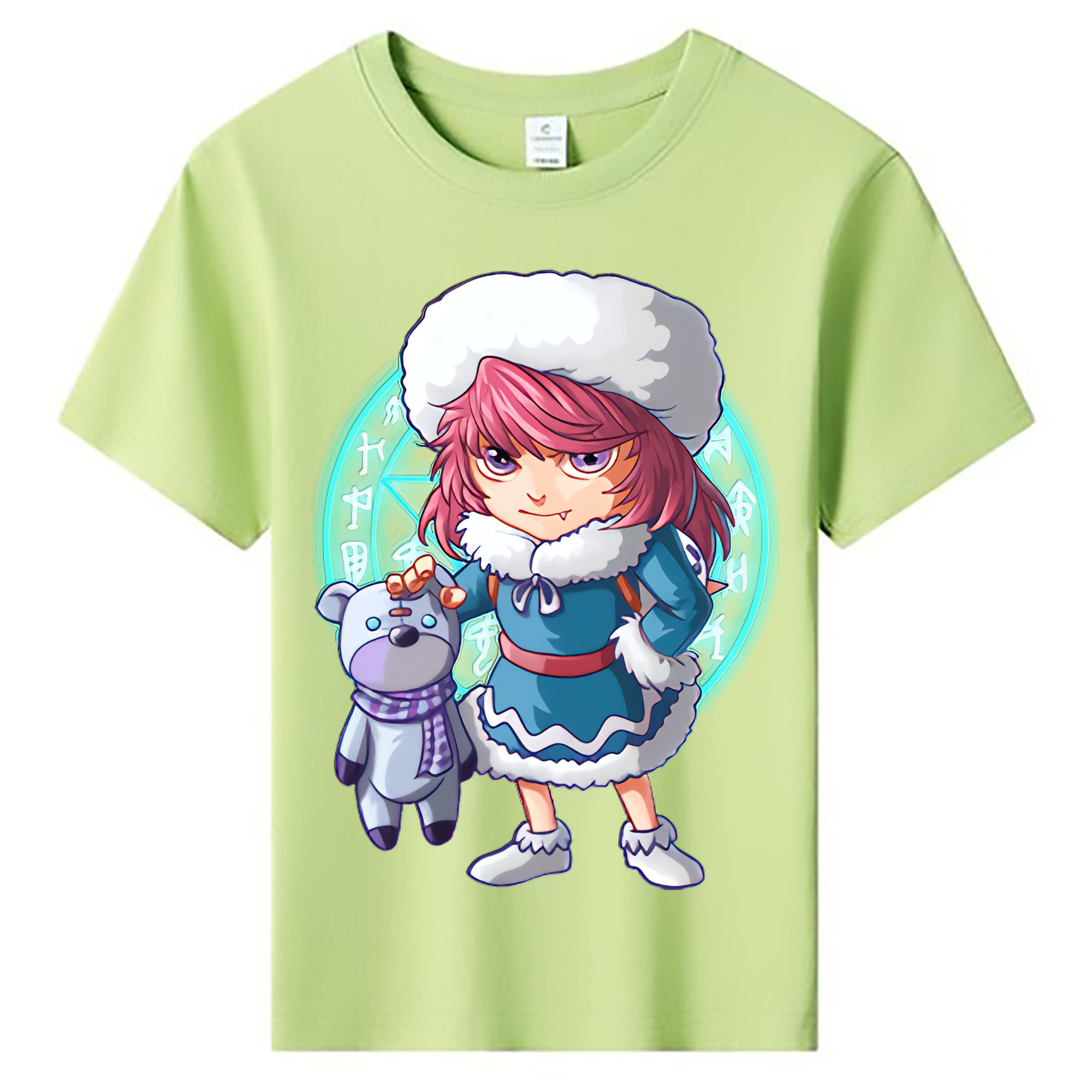 （画像用） リーグ・オブ・レジェンド League of Legends LOL 綿100％キッズTシャツ（フロントプリント）